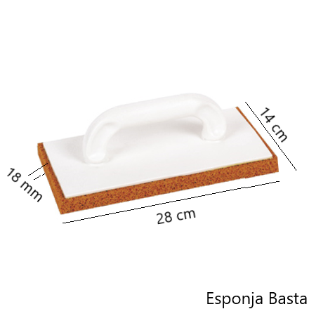 Alisador de Esponja Basta (280x140) /560502/