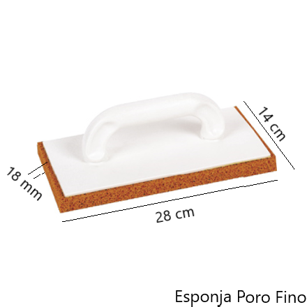 Alisador de Esponja Fina (280x140mm) /566503/
