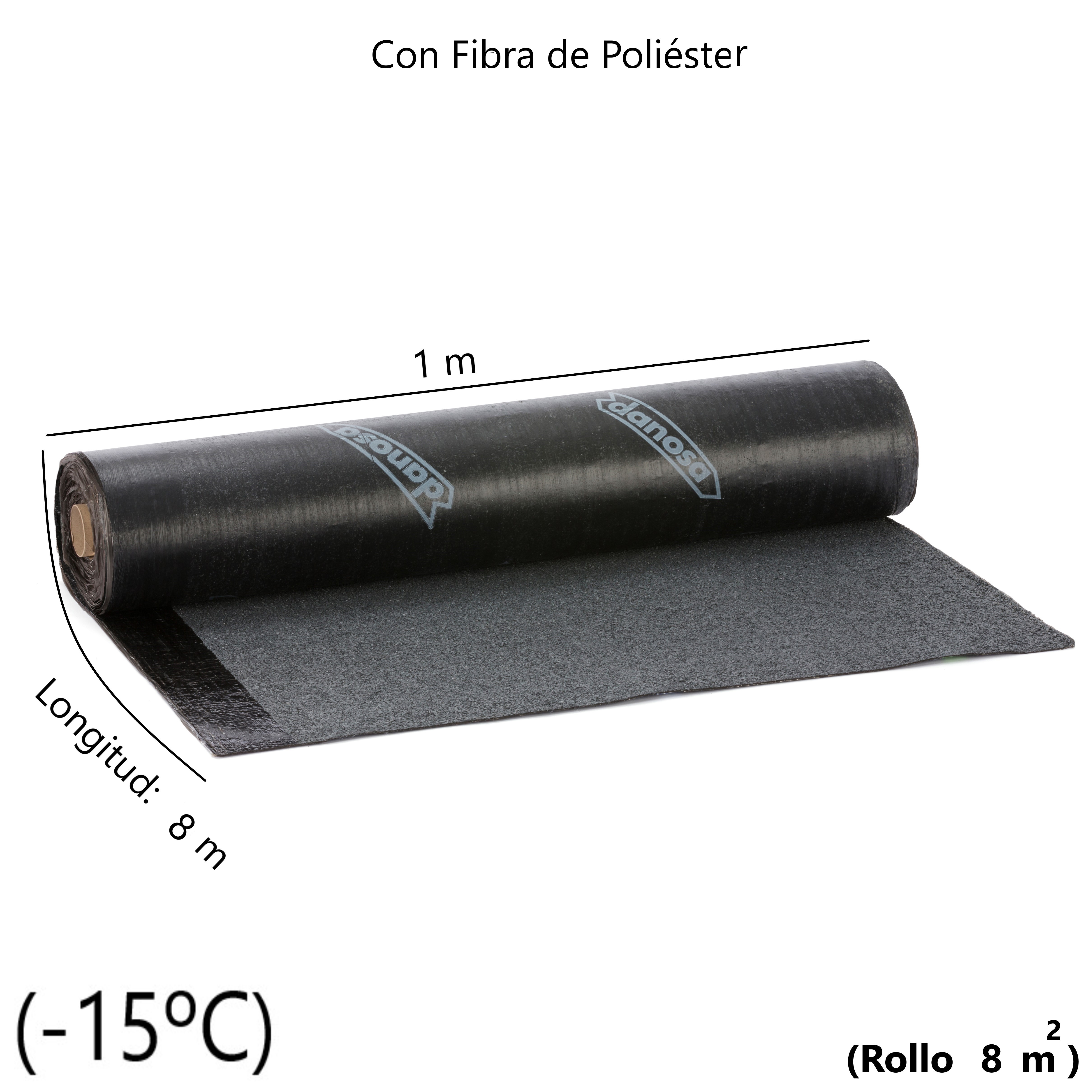 Danosa Esterdan 50/GP POL Gris Oscuro (LBM-50-G/FP-R)(APP-15¼C)(8m2) /141984/
