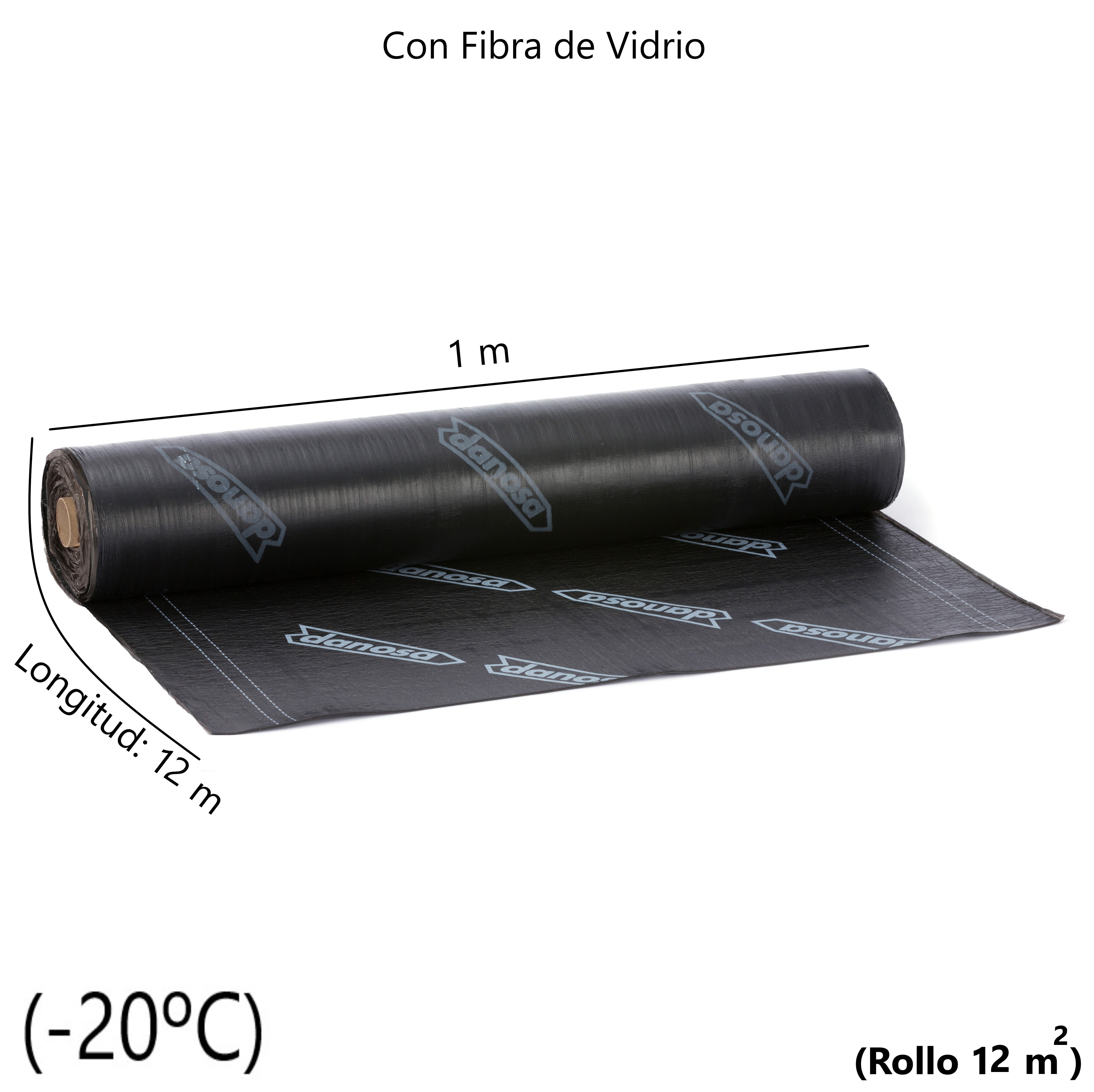 Danosa Glasdan 30 P ELAST(-20 ºC) LBM-30-FV(SBS)(12M2) /141041/