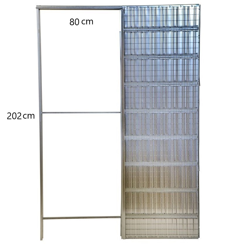 Puerta Corredera Armazón Yeso 80X202(105mm).