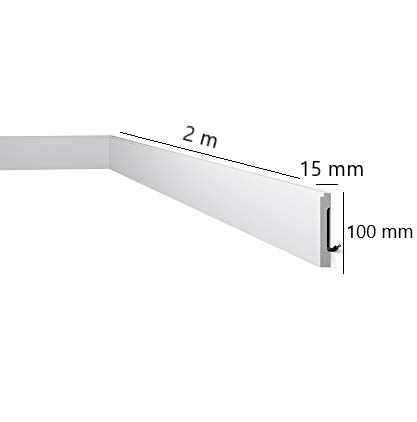 Moldura Nomastyl (FD1). Rodapié (2m).
