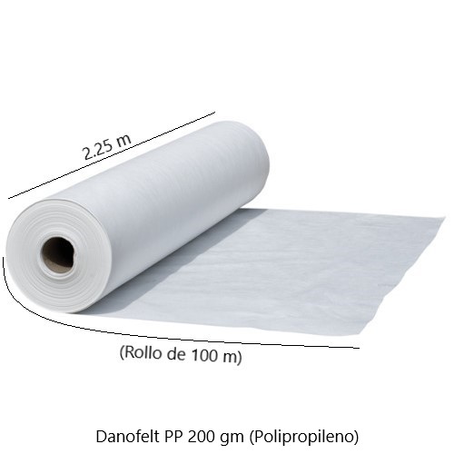 Danosa Danofelt PP 200 gm(2.25m x 100m)(Geotextil) /710902/
