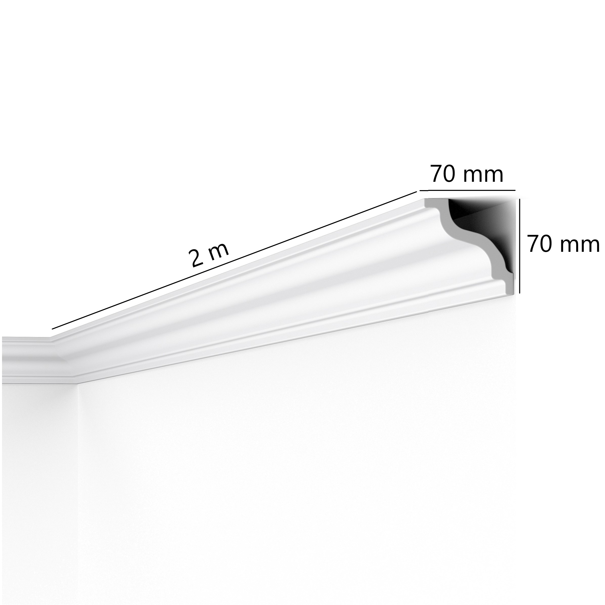 Moldura Nomastyl (K) Pecho Paloma Grande. Moldura (2m).