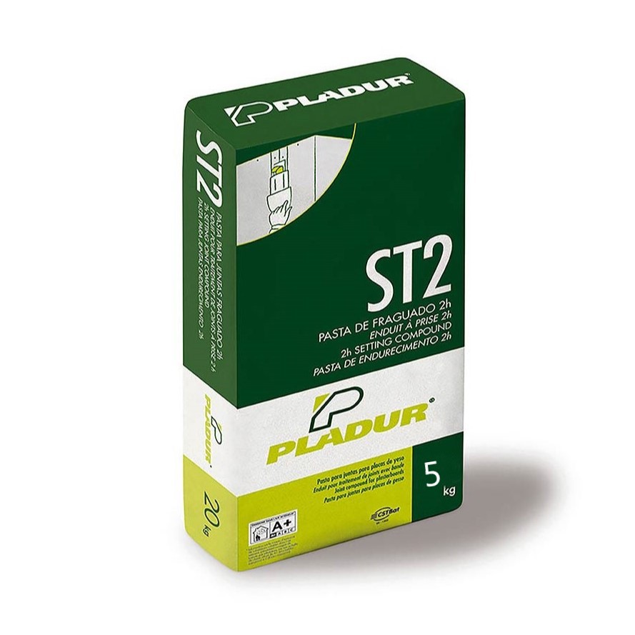 Junta Rápida 2H. Saco (5Kg) Verde Oscuro Pladur /162054/