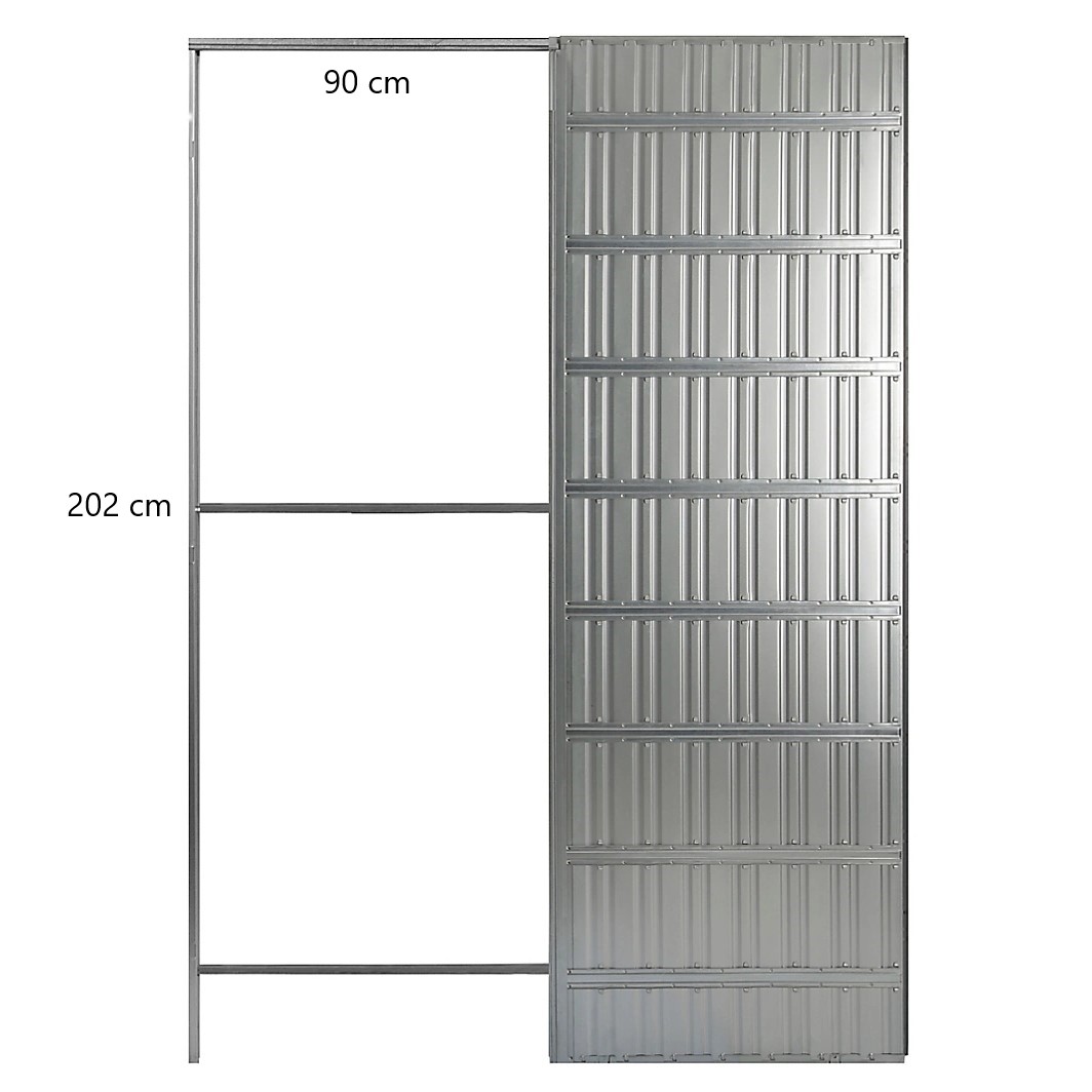 Puerta Corredera A9648r 90X202 (100mm) (15/70/15) /ST3504/          /OB3504/